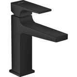 Hansgrohe - Metropol Single-Hole Faucet 110 with Lever Handle and Pop-Up Drain, 1.2 GPM in Matte Black - Matte Black
