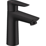 Hansgrohe - Talis E Single-Hole Faucet 110 with Pop-Up Drain, 1.2 GPM in Matte Black - Matte Black