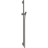 Hansgrohe - Unica Wallbar S, 36'' in Brushed Black Chrome - Brushed Black Chrome