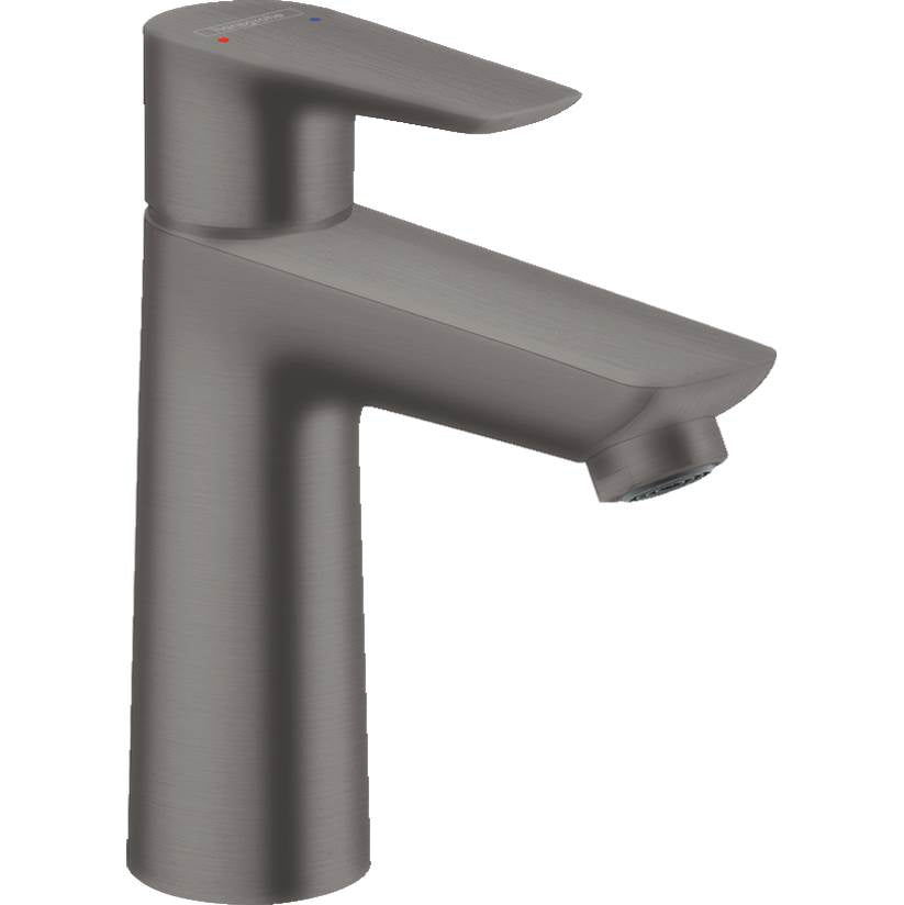 Hansgrohe - Talis E Single-Hole Faucet 110 with Pop-Up Drain, 1.2 GPM in Brushed Black Chrome - Brushed Black Chrome