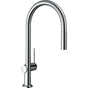 Hansgrohe - Talis N HighArc Kitchen Faucet, O-Style 2-Spray Pull-Down, 1.75 GPM in Chrome - Chrome