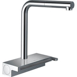 Hansgrohe - Aquno Select Kitchen Faucet, 2-Spray Pull-Out, 1.75 GPM in Chrome - Chrome