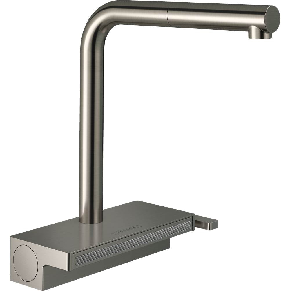Hansgrohe - Aquno Select Kitchen Faucet, 2-Spray Pull-Out, 1.75 GPM in Steel Optic - Steel Optic