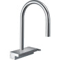 Hansgrohe - Aquno Select HighArc Kitchen Faucet, 3-Spray Pull-Down, 1.75 GPM in Chrome - Chrome