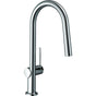 Hansgrohe - Talis N HighArc Kitchen Faucet, A-Style 2-Spray Pull-Down, 1.75 GPM in Chrome - Chrome