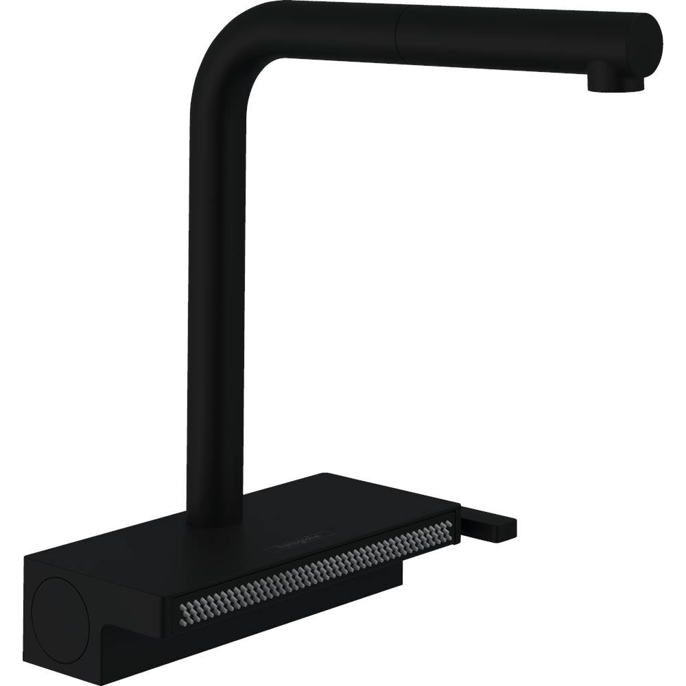 Hansgrohe - Aquno Select Kitchen Faucet, 2-Spray Pull-Out, 1.75 GPM in Matte Black - Matte Black