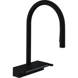 Hansgrohe - Aquno Select HighArc Kitchen Faucet, 3-Spray Pull-Down, 1.75 GPM in Matte Black - Matte Black