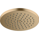 Hansgrohe - Raindance S Showerhead 180 1-Jet PowderRain, 1.75 GPM in Brushed Bronze - Brushed Bronze