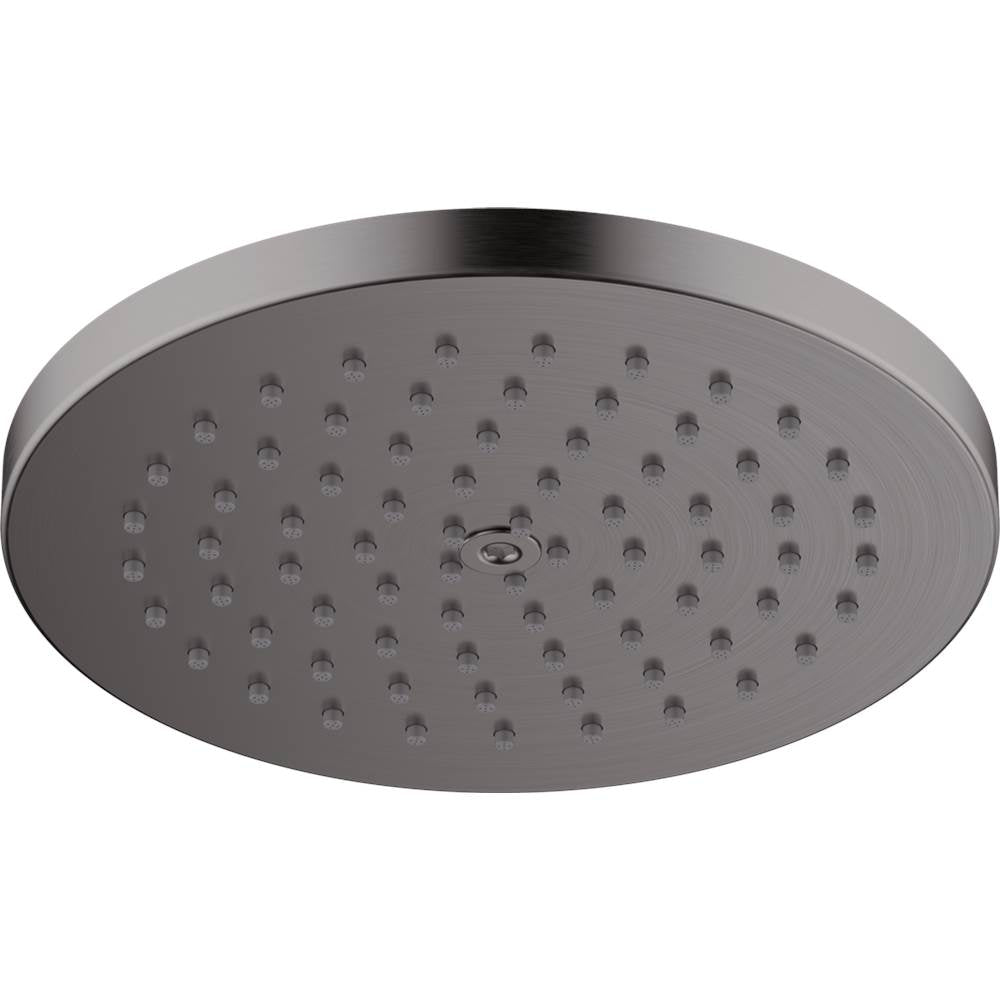 Hansgrohe - Raindance S Showerhead 180 1-Jet PowderRain, 1.75 GPM in Brushed Black Chrome - Brushed Black Chrome