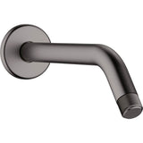 Hansgrohe - Showerarm Standard 9'' in Brushed Black Chrome - Brushed Black Chrome