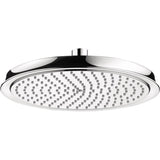 Hansgrohe - Raindance Classic Showerhead 240 1-Jet, 2.5 GPM in Matte Black - Matte Black