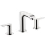 Hansgrohe - Metris Widespread Faucet 100 with Pop-Up Drain, 0.5 GPM in Chrome - Chrome
