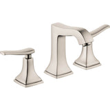 Hansgrohe - Metropol Classic Widespread Faucet 110 with Lever Handles and Pop-Up Drain, 1.2 GPM in Brushed Nickel - Brushed Nickel
