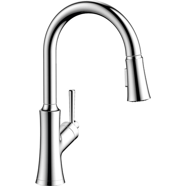 Hansgrohe - Joleena HighArc Kitchen Faucet, 2-Spray Pull-Down, 1.75 GPM in Chrome - Chrome