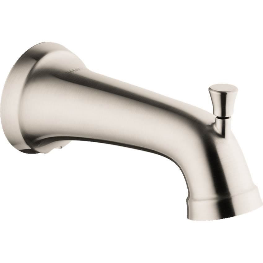 Hansgrohe - Joleena Tub Spout with Diverter in Brushed Nickel - Brushed Nickel