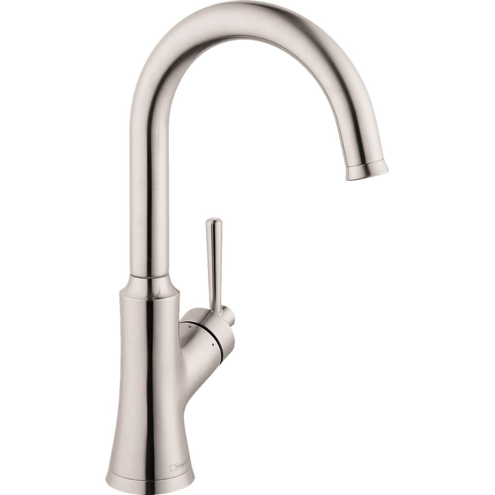 Hansgrohe - Joleena Bar Faucet, 1.5 GPM in Steel Optic - Steel Optic