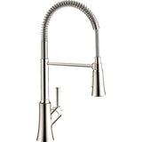 Hansgrohe - Joleena Semi-Pro Kitchen Faucet, 2-Spray, 1.75 GPM in Polished Nickel - Polished Nickel