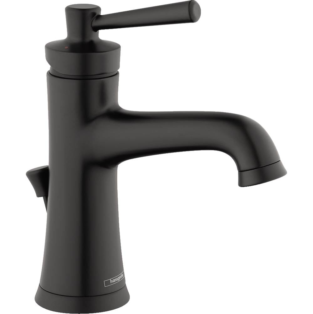 Hansgrohe - Joleena Single-Hole Faucet 100 with Pop-Up Drain, 0.5 GPM in Matte Black - Matte Black
