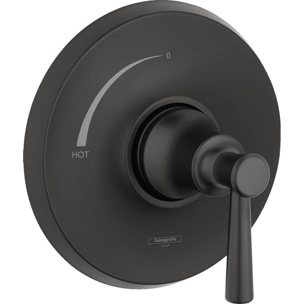 Hansgrohe - Joleena Pressure Balance Trim in Matte Black - Matte Black