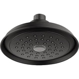 Hansgrohe - Joleena Showerhead 150 1-Jet, 1.75 GPM in Matte Black - Matte Black