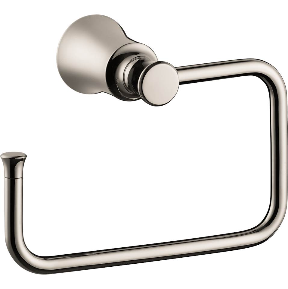 Hansgrohe - Joleena Towel Ring in Polished Nickel - Polished Nickel