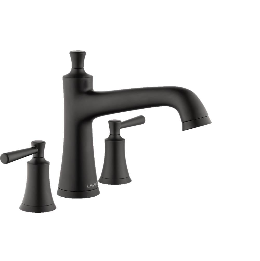 Hansgrohe - Joleena 3-Hole Roman Tub Set Trim in Matte Black - Matte Black