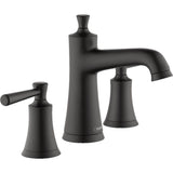 Hansgrohe - Joleena Widespread Faucet 100 with Pop-Up Drain, 1.2 GPM in Matte Black - Matte Black