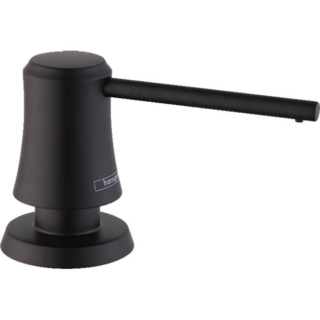 Hansgrohe - Transitional Soap Dispenser in Matte Black - Matte Black