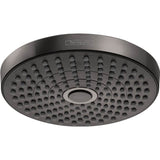 Hansgrohe - Croma Select S Showerhead 180 2-Jet, 1.8 GPM in Brushed Black Chrome - Brushed Black Chrome