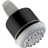 Hansgrohe - Clubmaster Showerhead 3-Jet, 2.5 GPM in Matte Black - Matte Black