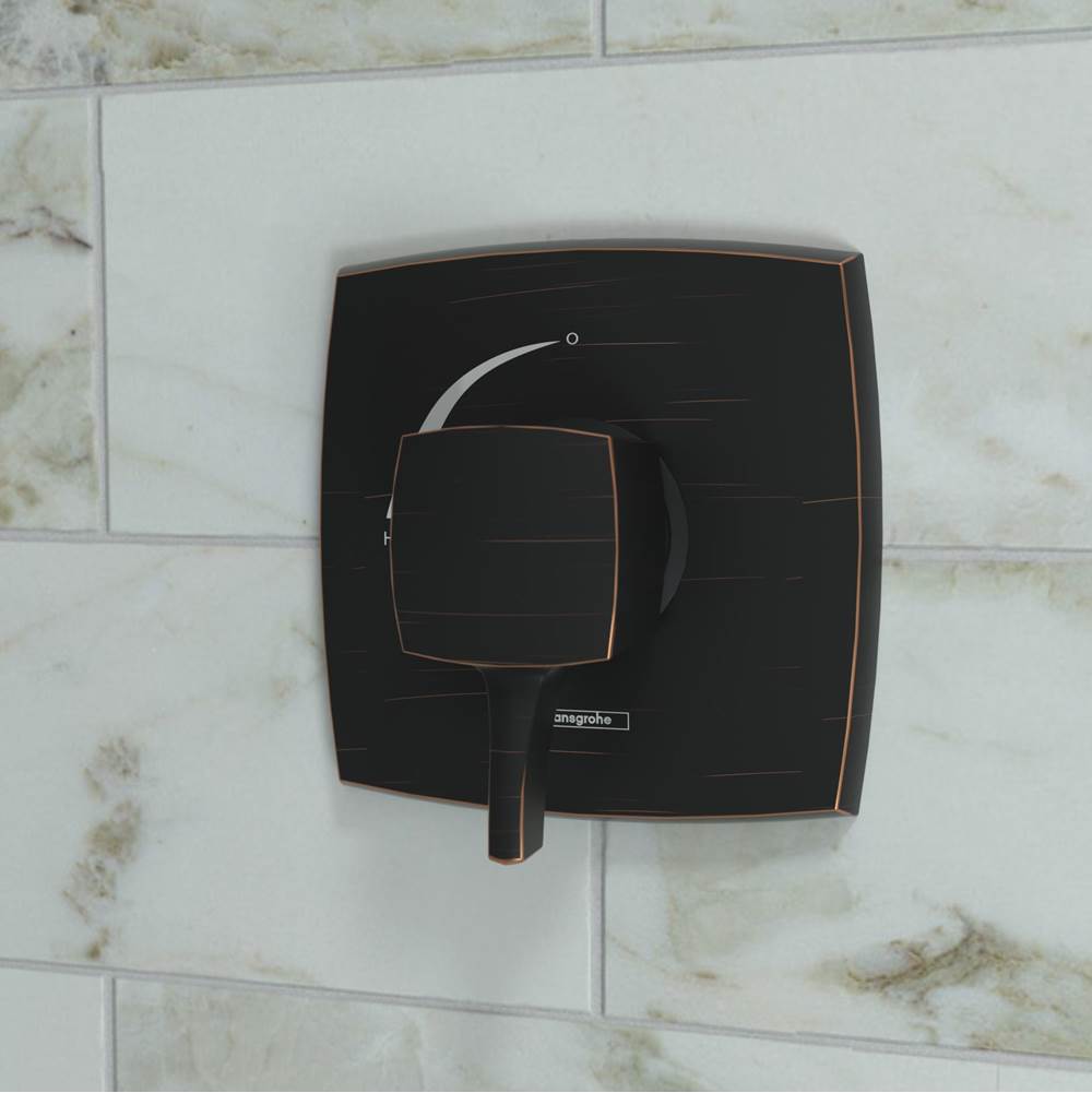 Hansgrohe - Ecostat Classic Pressure Balance Trim, Square in Rubbed Bronze - Rubbed Bronze