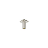 Hansgrohe - Pulsify E Extension Pipe for Ceiling Mount E, 4'' in Brushed Nickel - Brushed Nickel