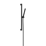 Hansgrohe - Pulsify S Wallbar Set 100 1-Jet 24'', 1.75 GPM in Matte Black - Matte Black