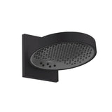 Hansgrohe - Rainfinity Showerhead 250 3-Jet with Wall Connector Trim, 1.75 GPM in Matte Black - Matte Black