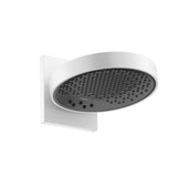 Hansgrohe - Rainfinity Showerhead 250 3-Jet with Wall Connector Trim, 1.75 GPM in Matte White - Matte White