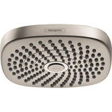 Hansgrohe - Croma Select E Showerhead 180 2-Jet, 1.5 GPM in Brushed Nickel - Brushed Nickel