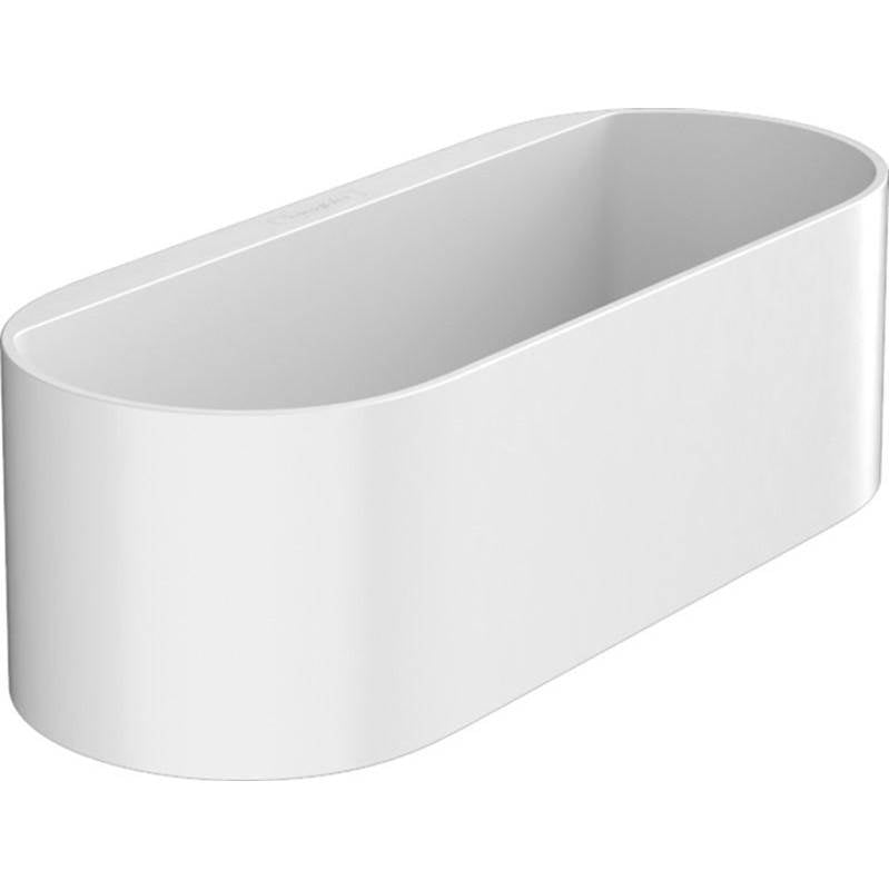 Hansgrohe - WallStoris Storage Basket- Deep in Matte White - Matte White