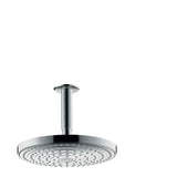 Hansgrohe - Raindance Select S Showerhead 240 2-Jet, 2.5 GPM in Brushed Nickel - Brushed Nickel