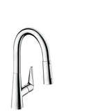 Hansgrohe - Talis S Prep Kitchen Faucet, 2-Spray Pull-Down, 1.75 GPM in Chrome - Chrome