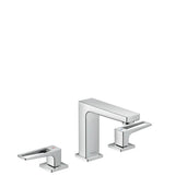 Hansgrohe - Metropol Widespread Faucet 110 with Loop Handles and Pop-Up Drain, 1.2 GPM in Chrome - Chrome