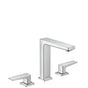 Hansgrohe - Metropol Widespread Faucet 160 with Lever Handles and Pop-Up Drain, 1.2 GPM in Chrome - Chrome