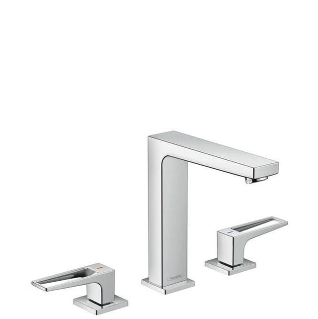 Hansgrohe - Metropol Widespread Faucet 160 with Loop Handles and Pop-Up Drain, 1.2 GPM in Chrome - Chrome