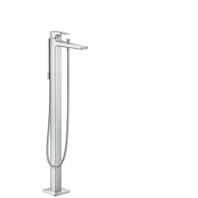 Hansgrohe - Metropol Freestanding Tub Filler Trim with Loop Handle and 1.75 GPM Handshower in Chrome - Chrome