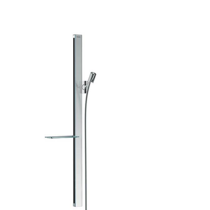 Hansgrohe - Unica Wallbar Raindance E, 36'' in Chrome - Chrome