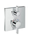 Hansgrohe - Ecostat Square Thermostatic Trim with Volume Control in Chrome - Chrome