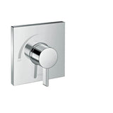 Hansgrohe - Ecostat Square Pressure Balance Trim in Chrome - Chrome