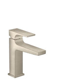 Hansgrohe - Metropol Single-Hole Faucet 110 with Lever Handle and Pop-Up Drain, 1.2 GPM in Brushed Nickel - Brushed Nickel