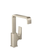 Hansgrohe - Metropol Single-Hole Faucet 230 with Lever Handle and Swivel Spout, 1.2 GPM in Brushed Nickel - Brushed Nickel