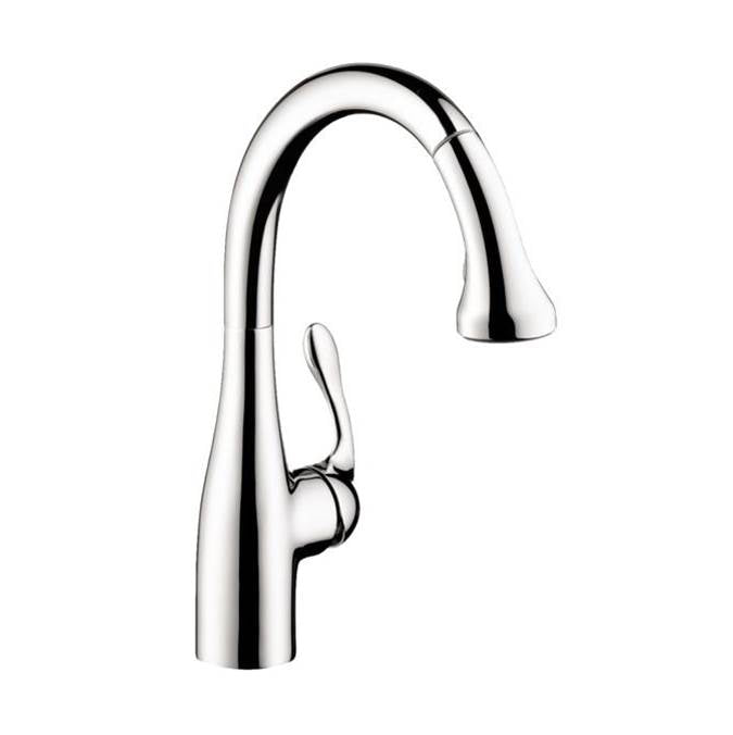 Hansgrohe - Allegro E Gourmet HighArc Kitchen Faucet, 2-Spray Pull-Down, 1.75 GPM in Chrome - Chrome