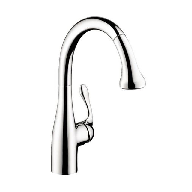Hansgrohe - Allegro E Gourmet HighArc Kitchen Faucet, 2-Spray Pull-Down, 1.75 GPM in Chrome - Chrome